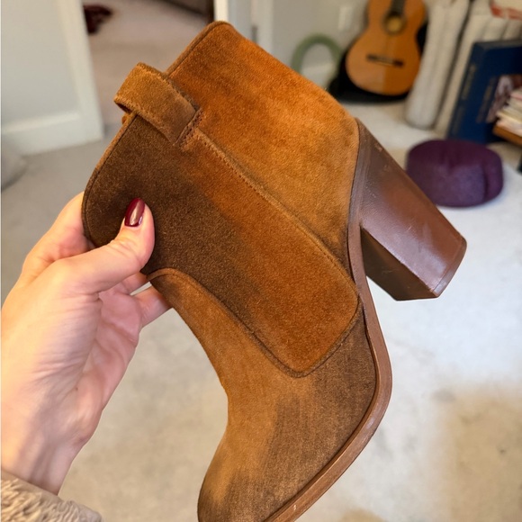 Laurence Dacade Brown Suede Ankle Boots